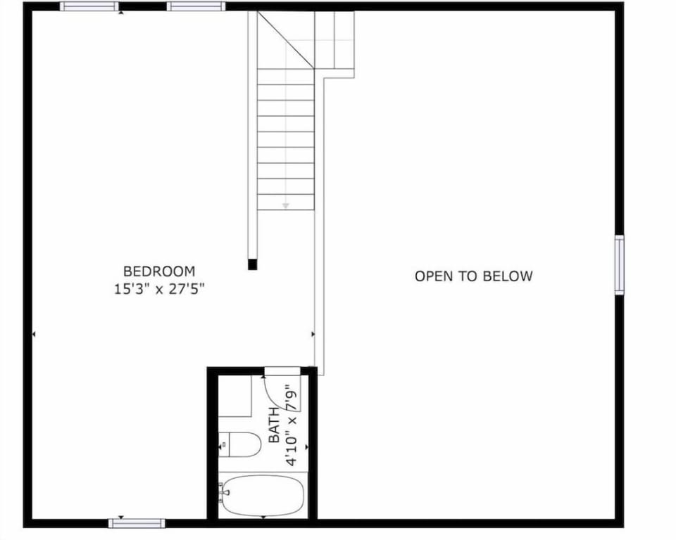 Upper Level Floor Plan