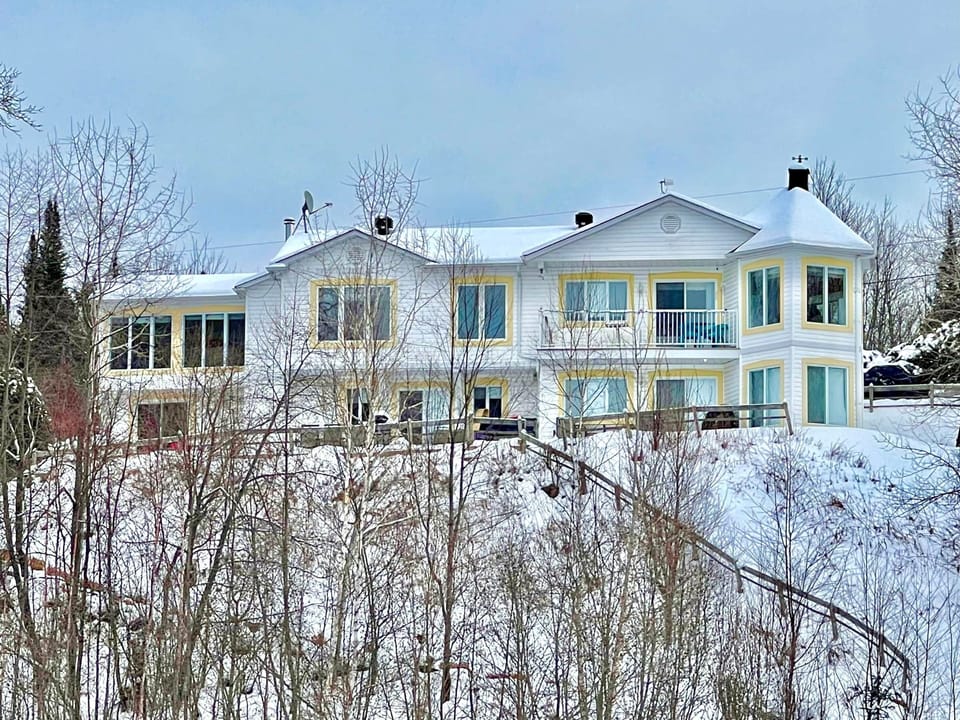 Back of Cottage Winter