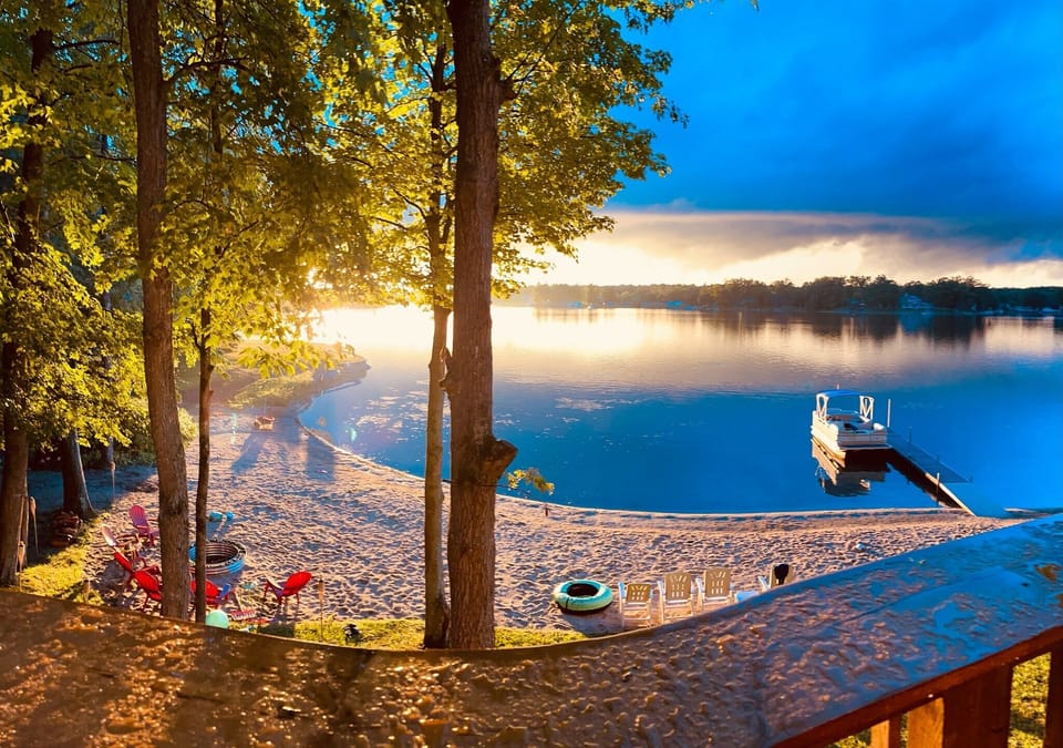 Sunsets from the deck