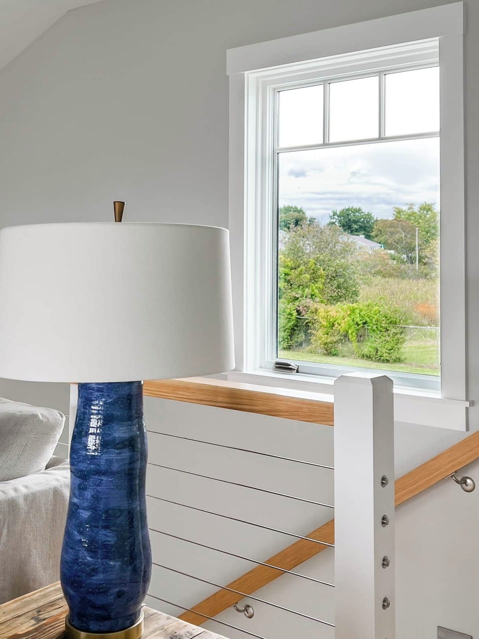 With a reverse floorplan, you'll head upstairs...