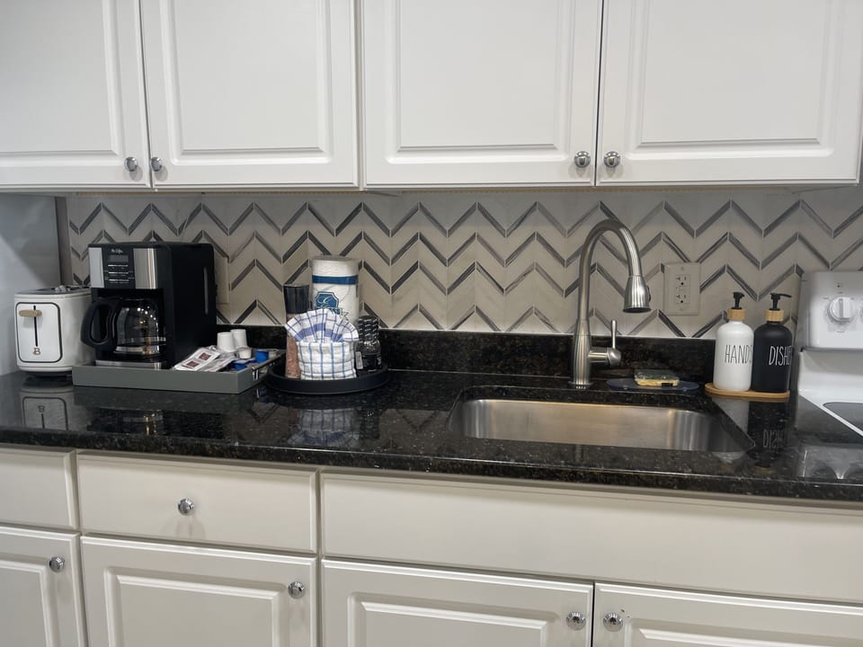 Coffee bar and essentials included