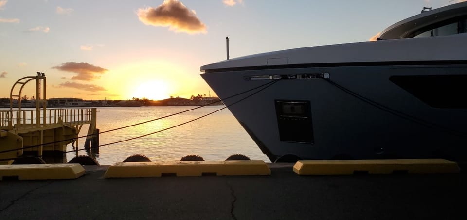 Scenic view from the Marina. 