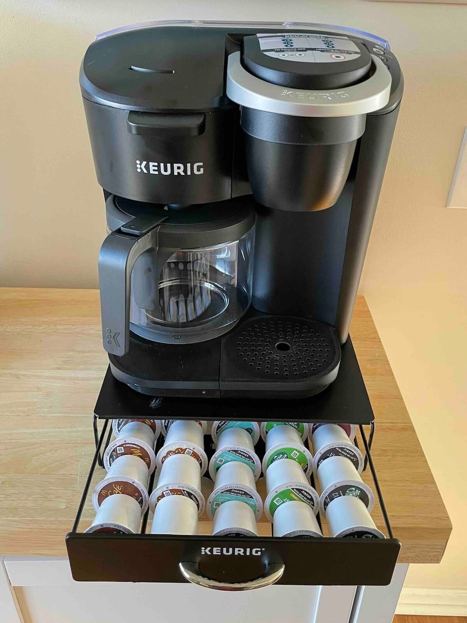 Enjoy a cup of coffee before your trip to the beach!