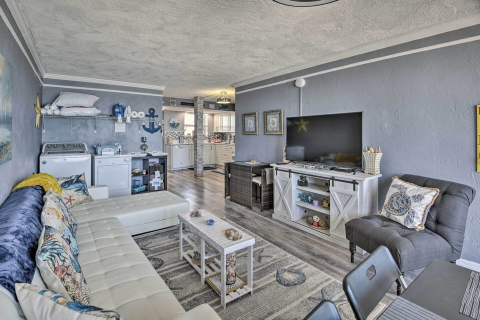 Living Area | DVD Player + Video Library