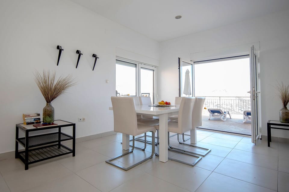 Indoor dining option with crockery supplied for a diner party or a casual BBQ