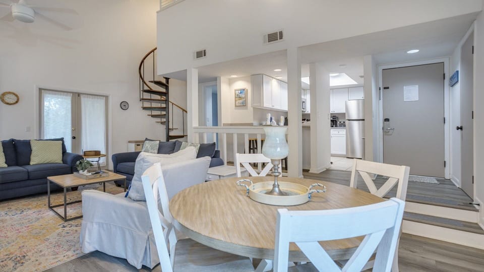 Dining table that seats four