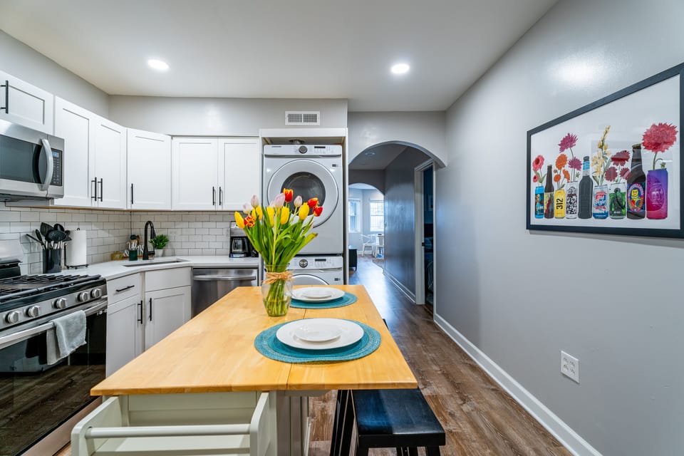 Renovated kitchen everything you need to cook a great homemade meal.