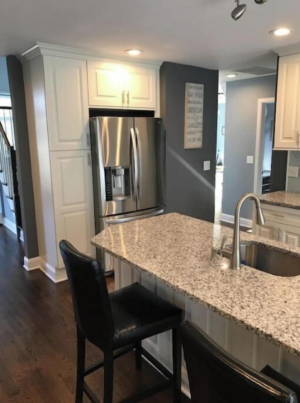 Large refrigerator and pantry