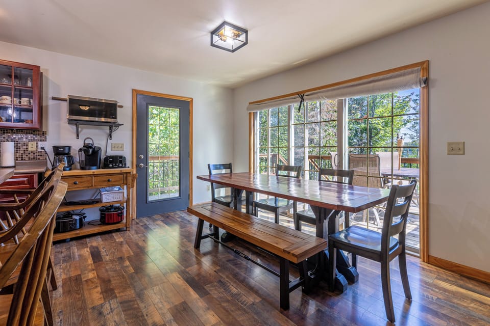 Dining table.