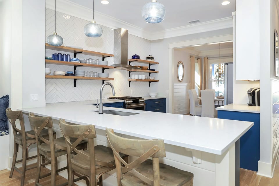 Paradise Found - WaterSound West Beach - First Floor - Bar/Kitchen Area