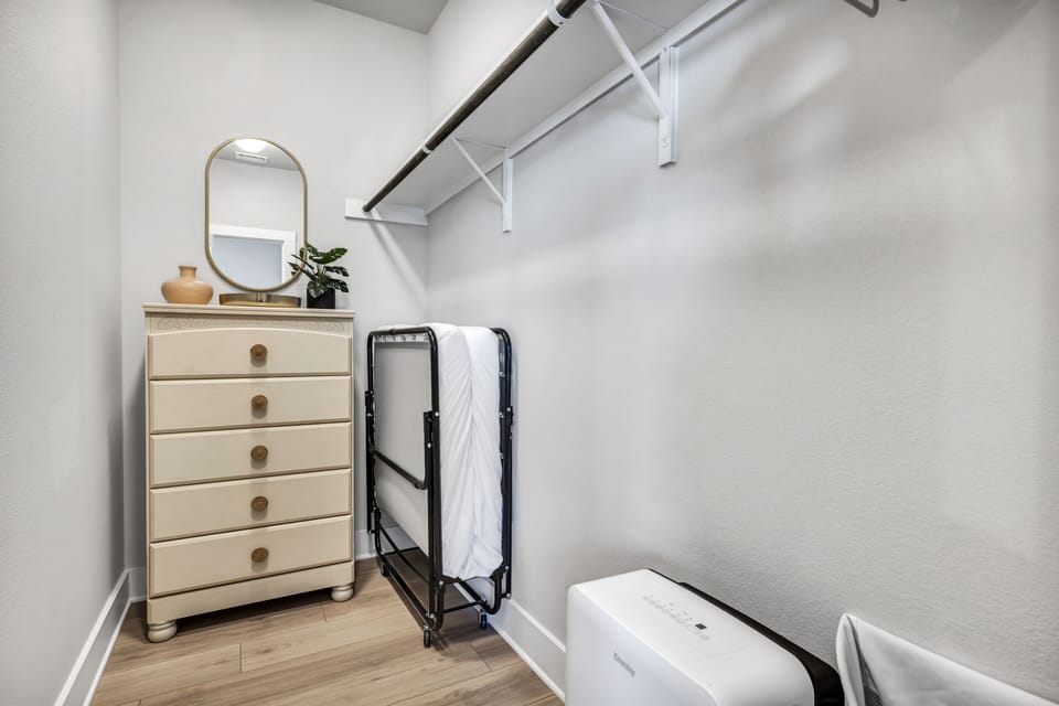 Cot is available upon request