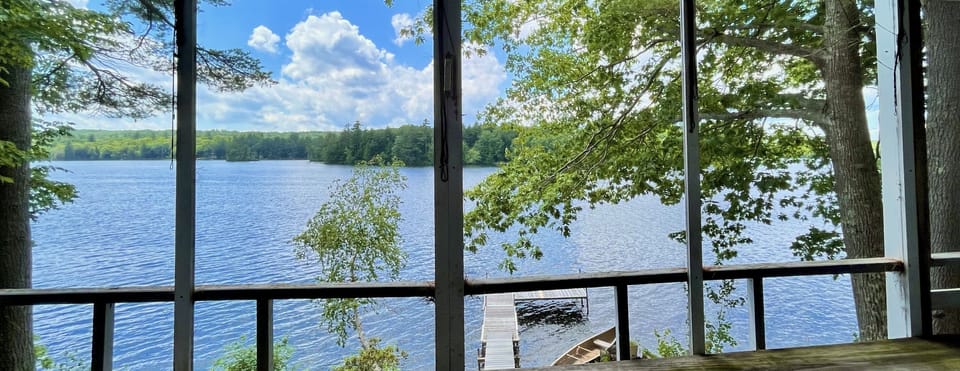 View from the front porch