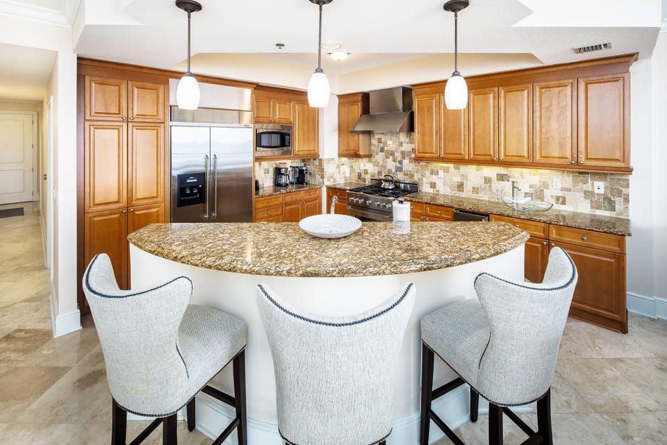 Kitchen - 
Bella Riva Resort, Okaloosa Island, Fort Walton Beach, FL Vacation Rentals