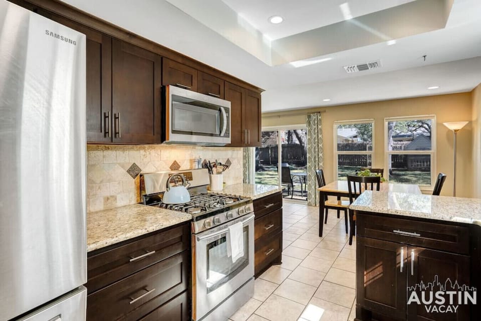 Fully equipped kitchen with all the essentials