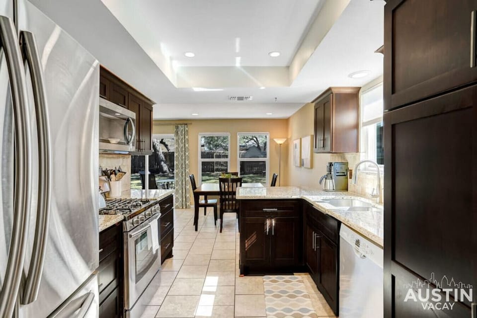 Fully equipped kitchen with all the essentials