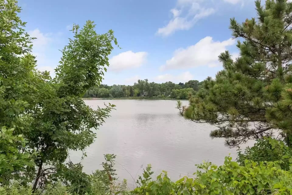 Lake at walking distance