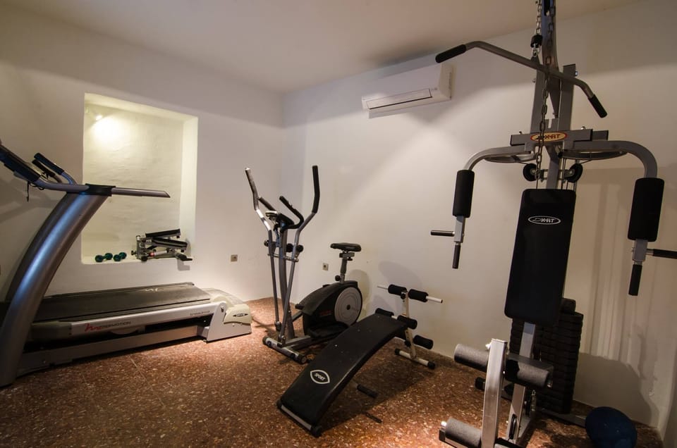 Athina House Spa & Hammam - Well equipped gym on the ground floor