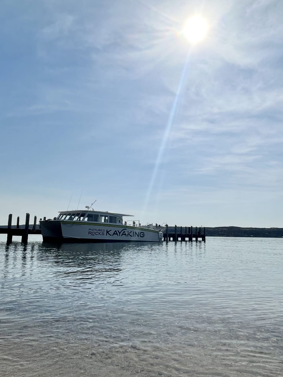 Pictured Rocks Kayaking Behind House