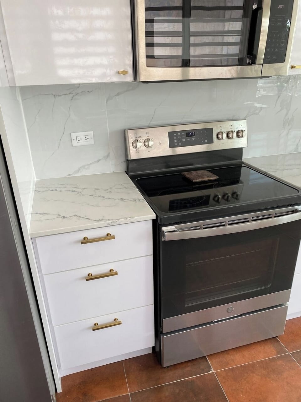 Kitchen air fryer stove