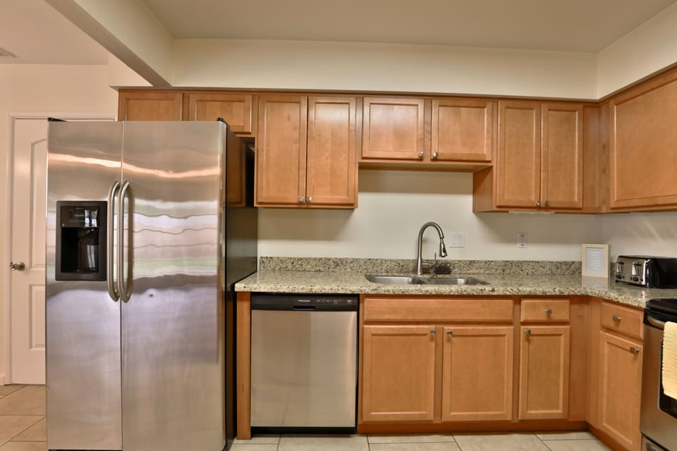 Wooden cabinets for additional storage