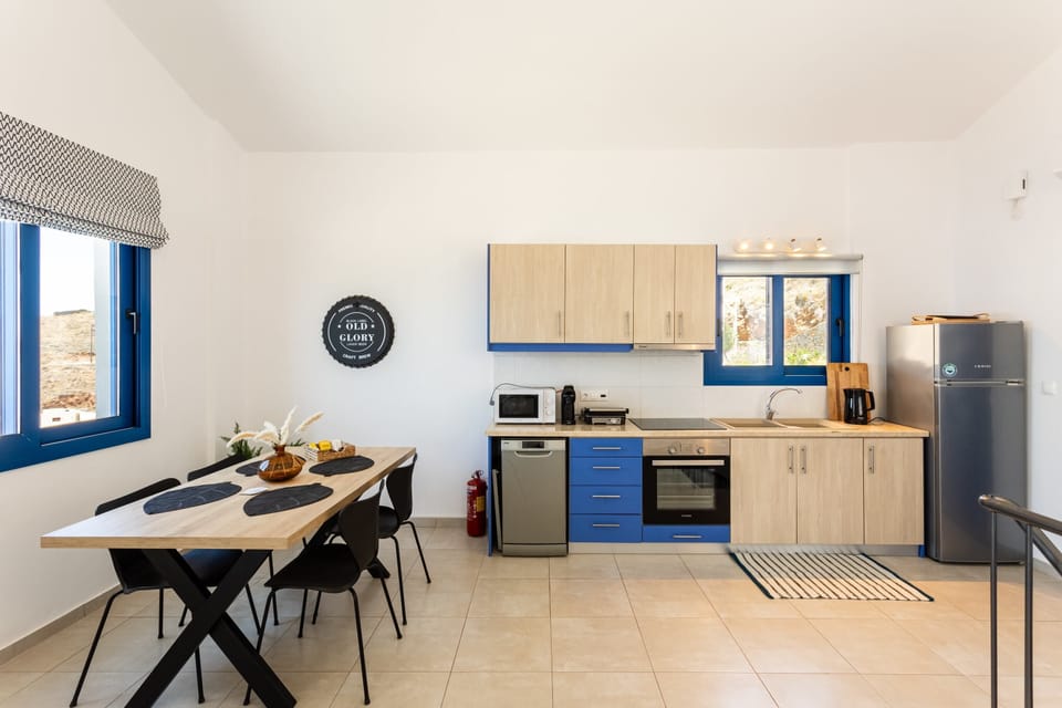 A kitchen with all the essentials for your cooking needs.