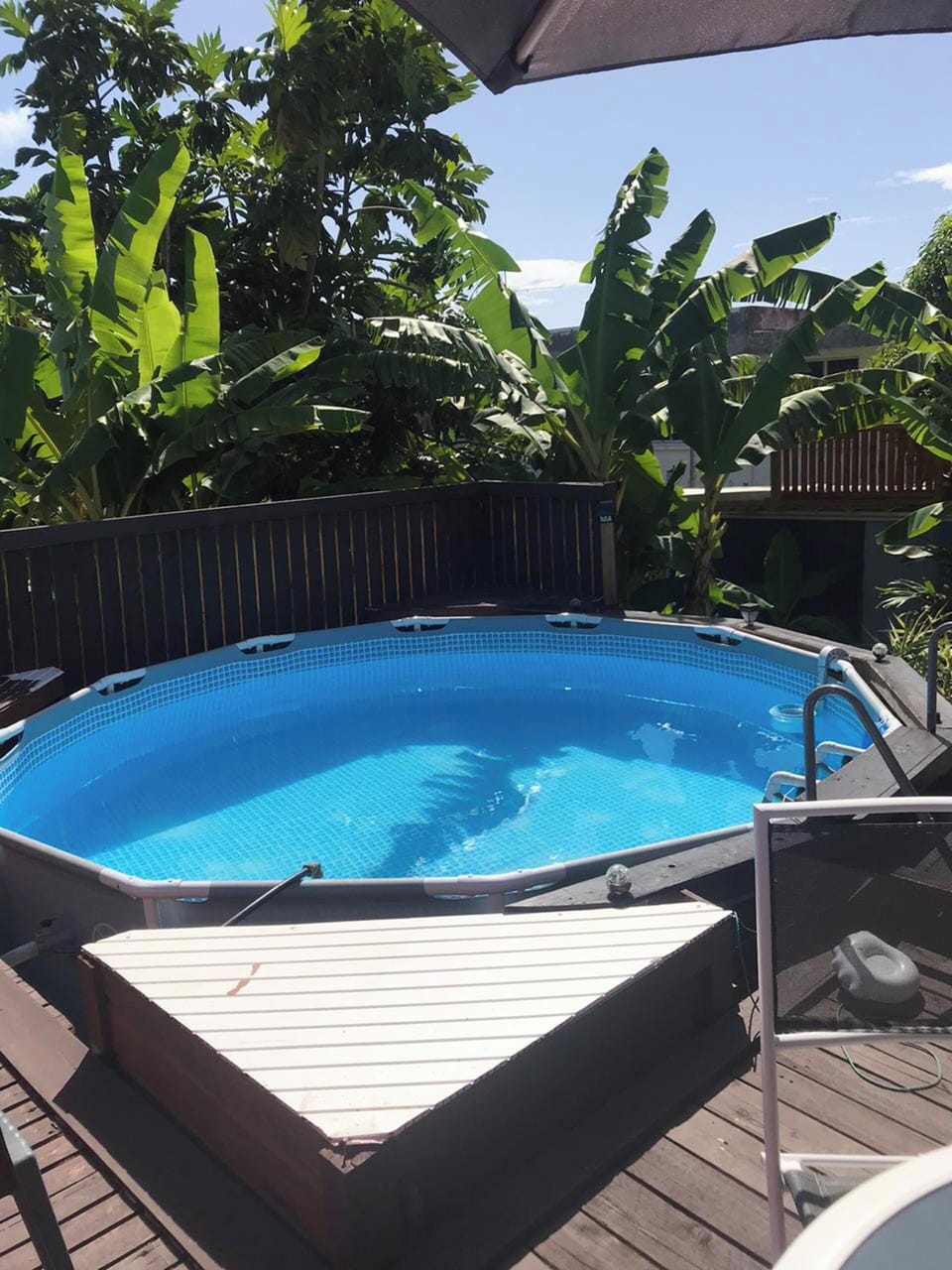 Swimming pool view
