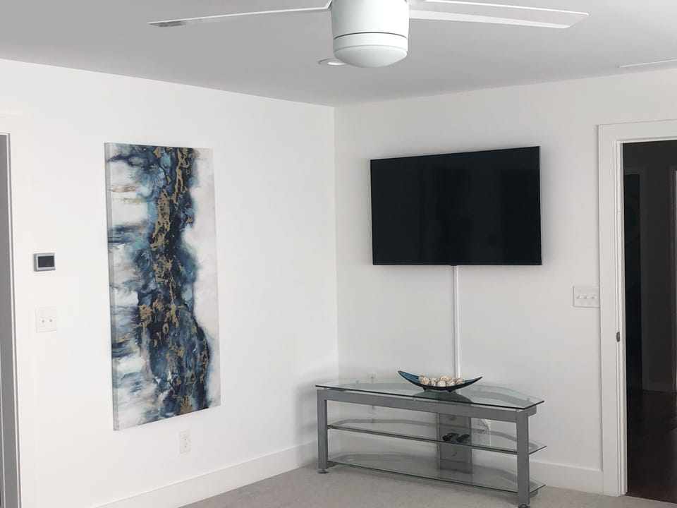 Master bedroom TV