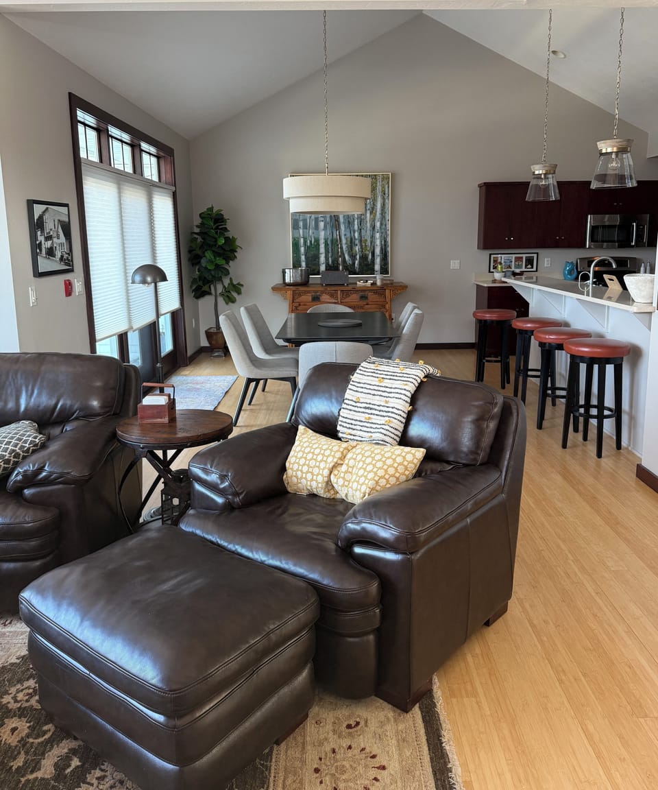 Main Living: Updates galore to be enjoyed by all.
