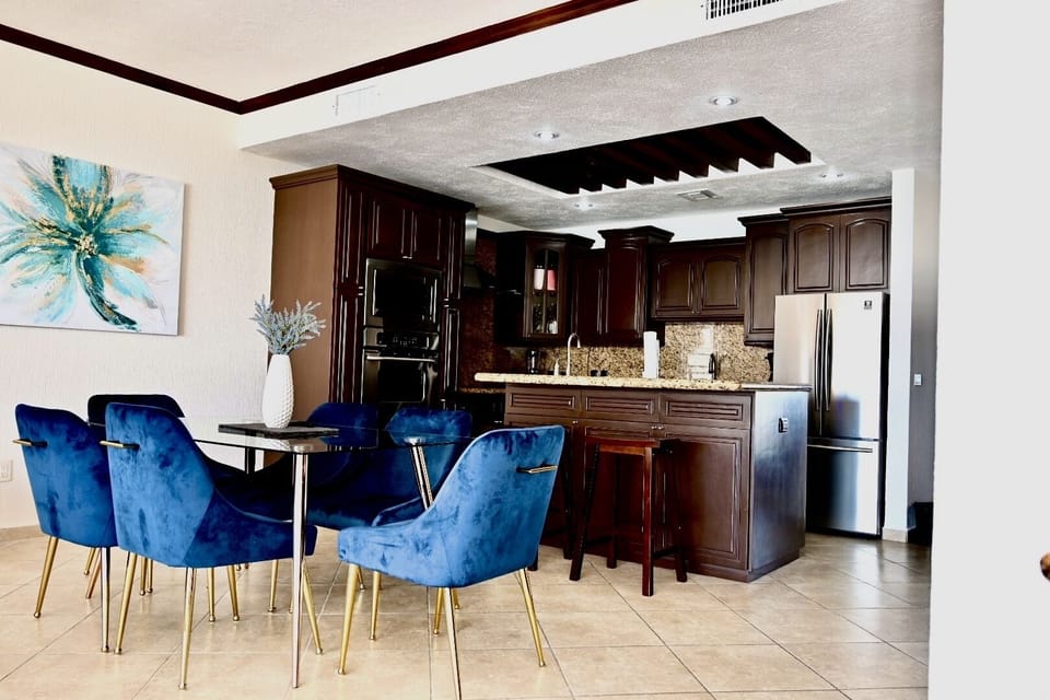 Dinning room and kitchen 
