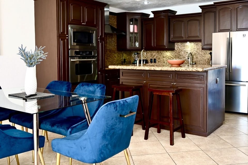 Dinning room and kitchen