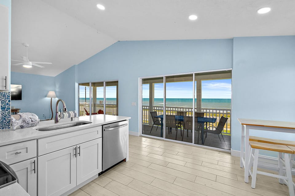 Upstairs - view from kitchen