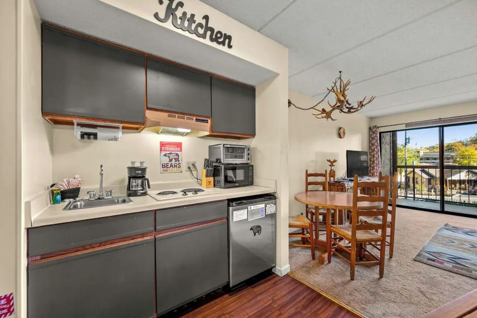 Heart of Gatlinburg's fully equipped kitchen