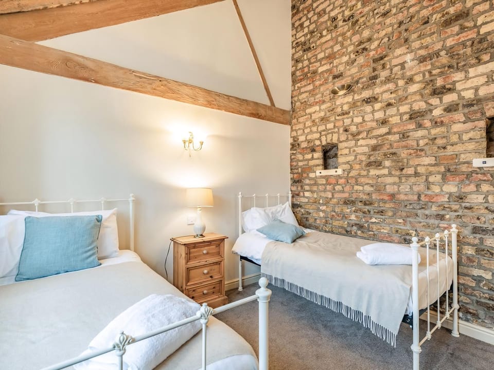 Twin bedroom | The Forge - High Farm Barns, Routh, Beverley