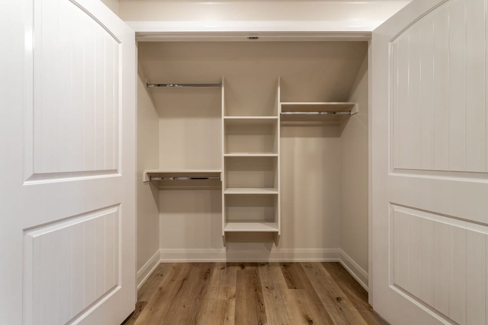 Closet space for guests