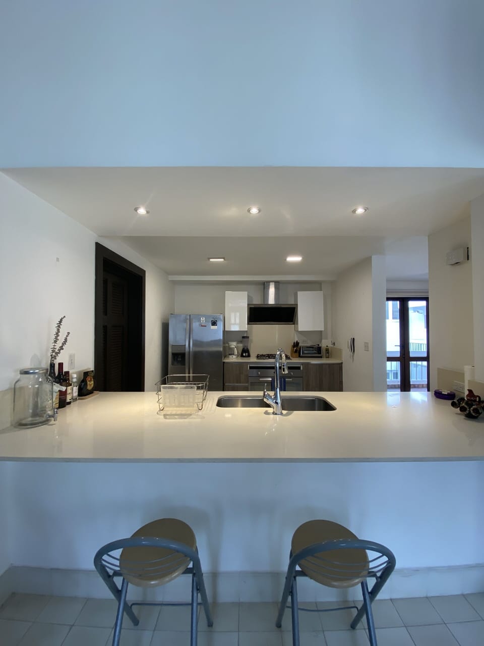Spacious kitchen / dining area. 