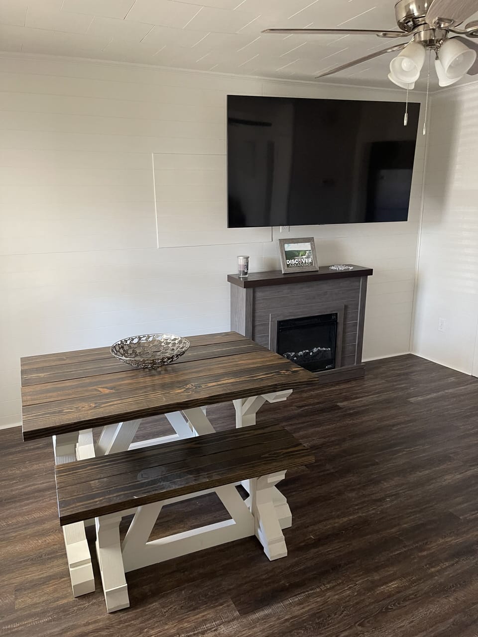 75 inch tv in main area