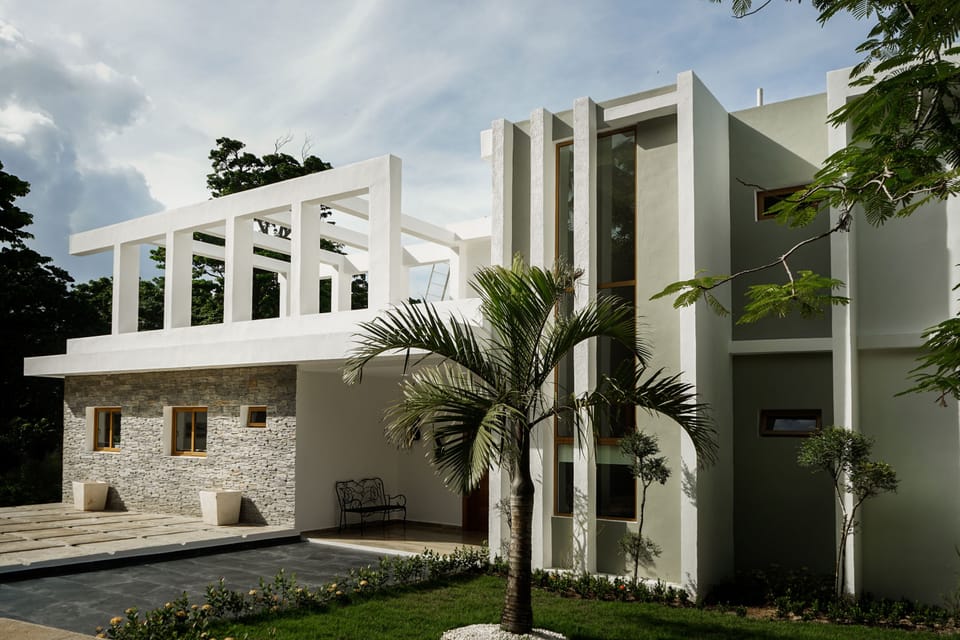 Outside of Villa Dream