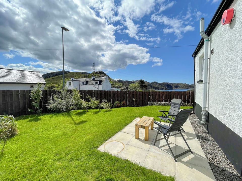 Garden | The Old Surgery, Kinlochbervie, near Lochinver