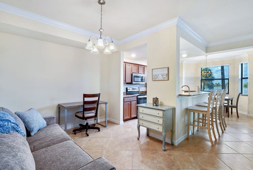 Open, Den area next to the kitchen
