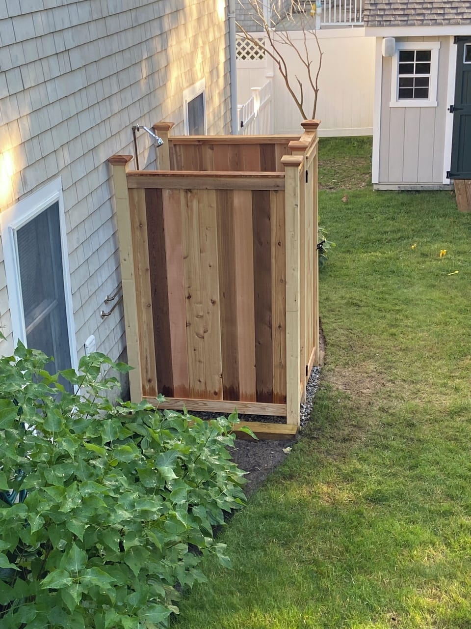 Outdoor shower