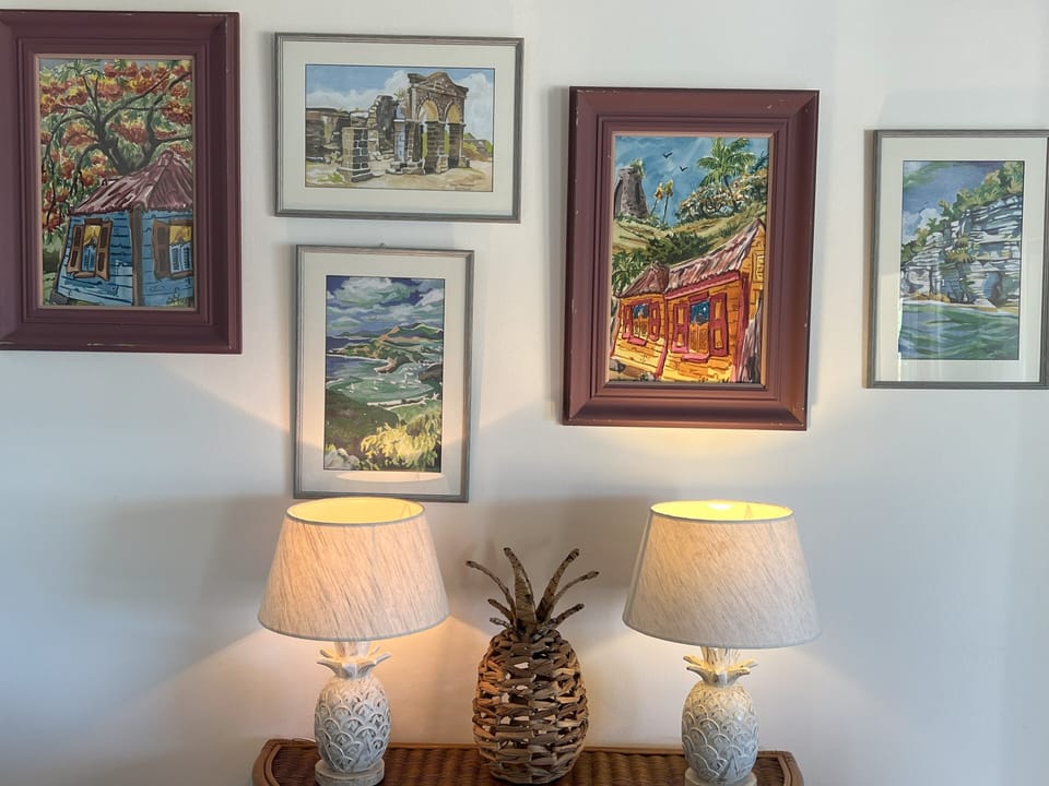 We love collecting local art.....