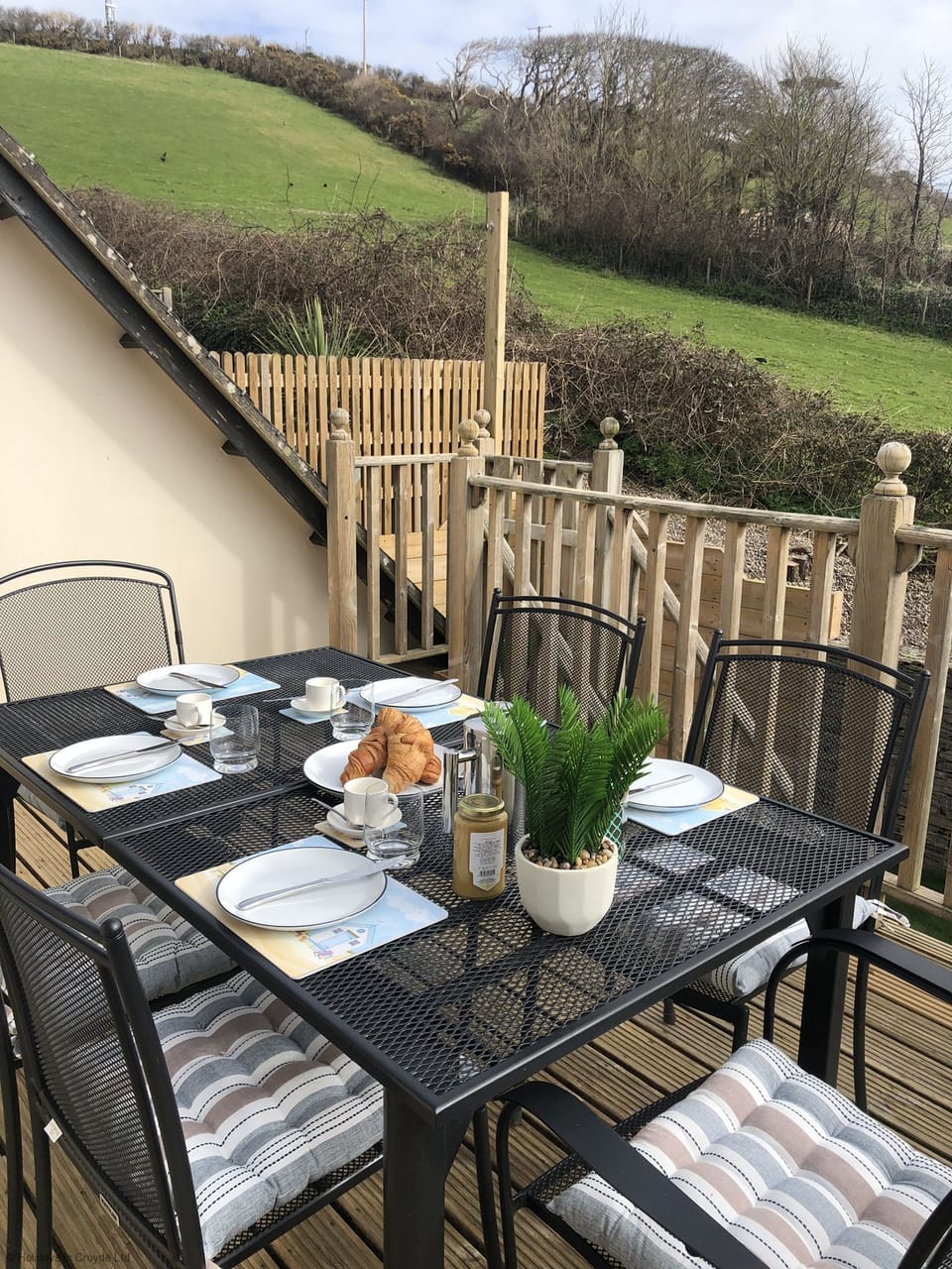 take advantage of the sun and the stunning views