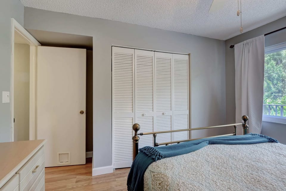 The Second Bedroom Has a Large Window with Lots of Natural Light