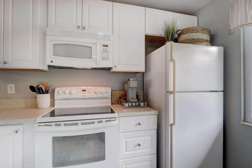 The Kitchen Features While Appliances