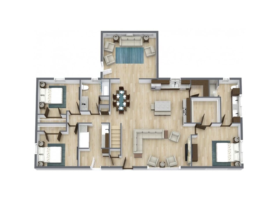 Main Level Floor Plan