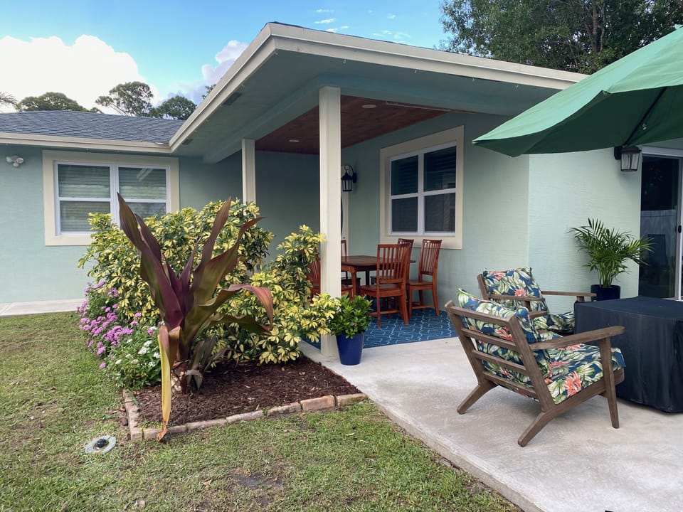 Welcoming front entry