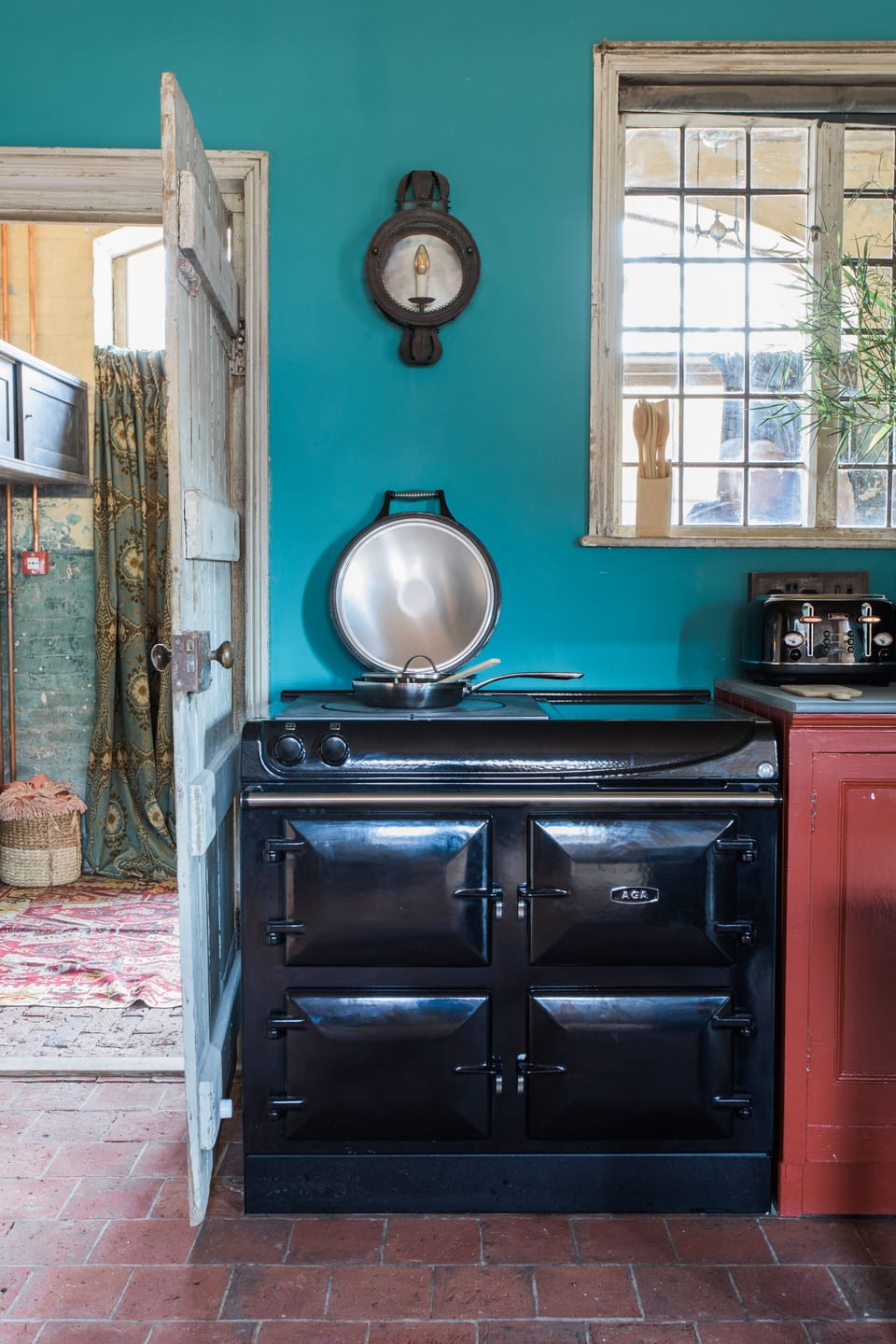 Scullery kitchen - AGA detail