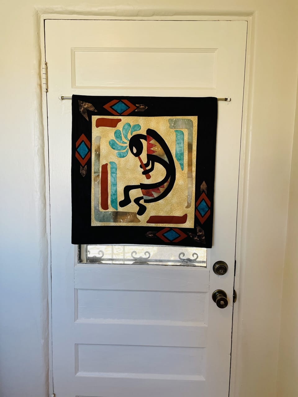 Back door to patio