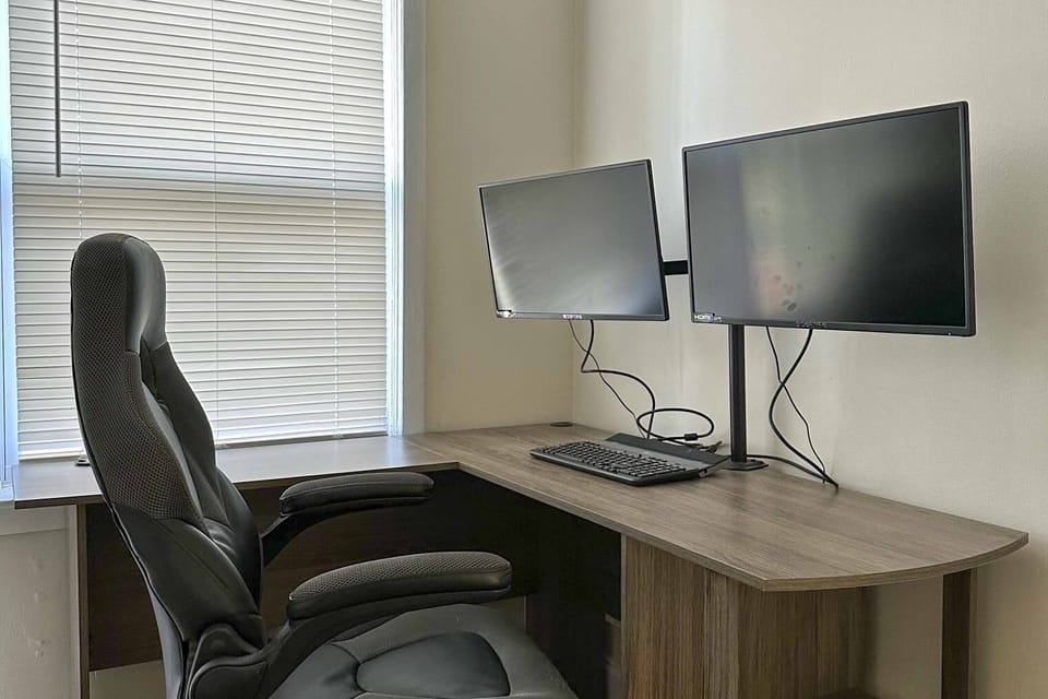 Bedroom 1 | Desk Space | Laptop & Work-From-Home Friendly