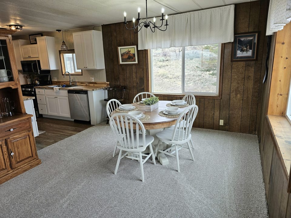 Dinning Room and Kitchen.